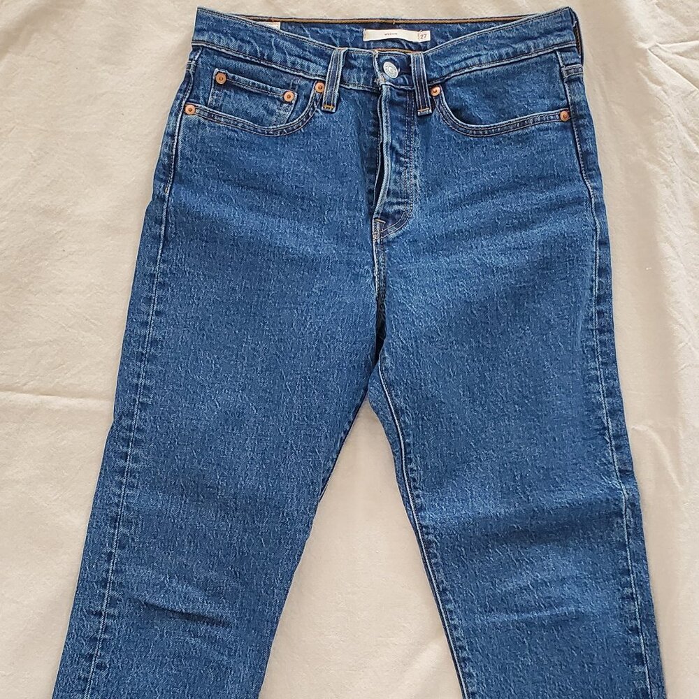 Levi's Premium Denim Wedgie Jean, size 27, medium wash